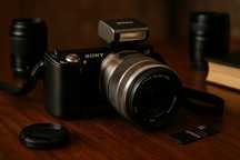 Беззеркальная камера Sony NEX 5N + 18-55