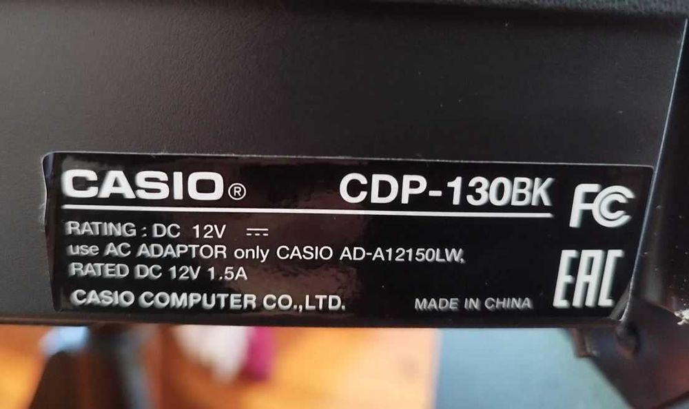 Casio cdp-130 digital piano