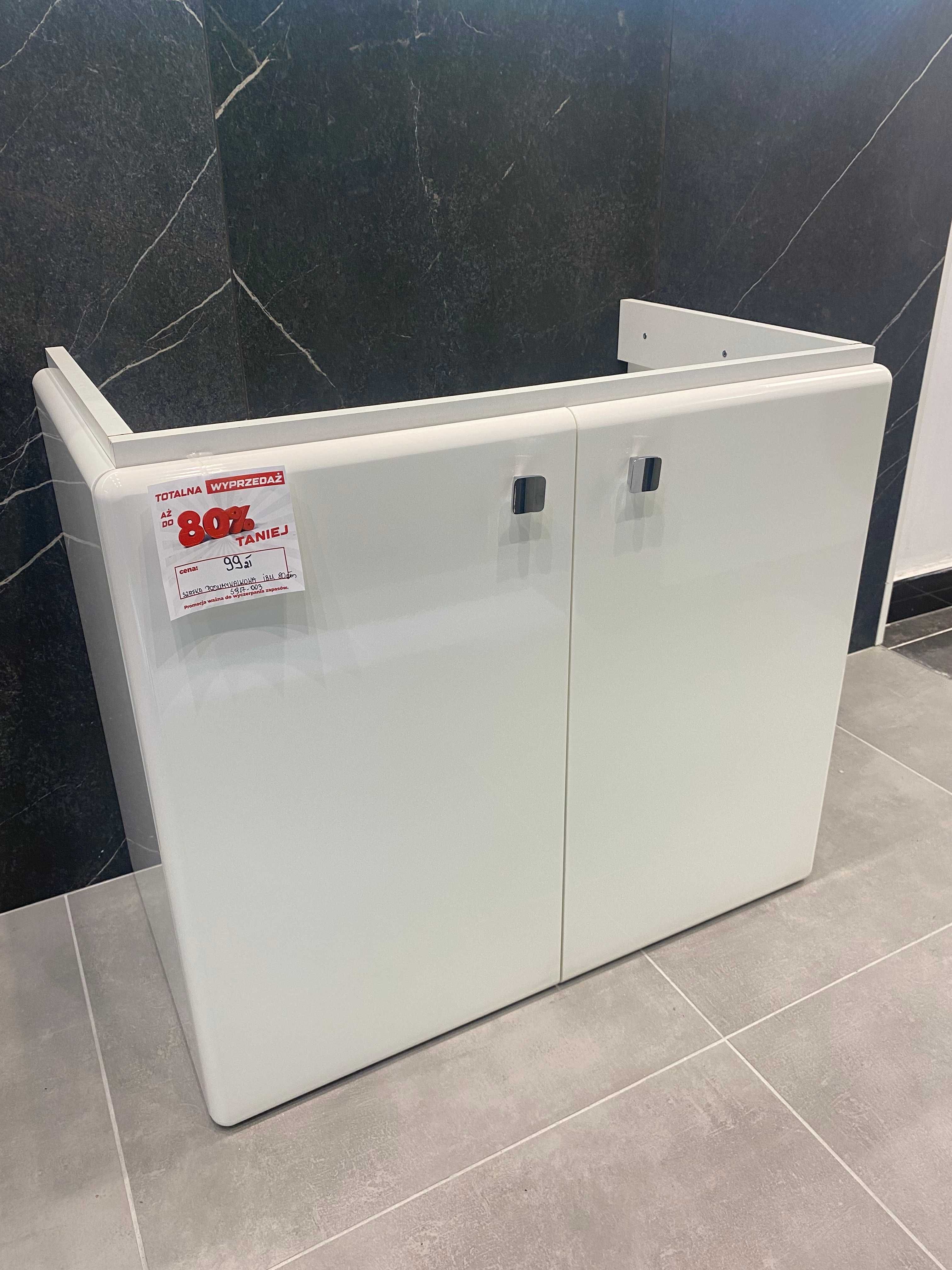 Szafka podumywalkowa łazienkowa /pod blat 80 cm