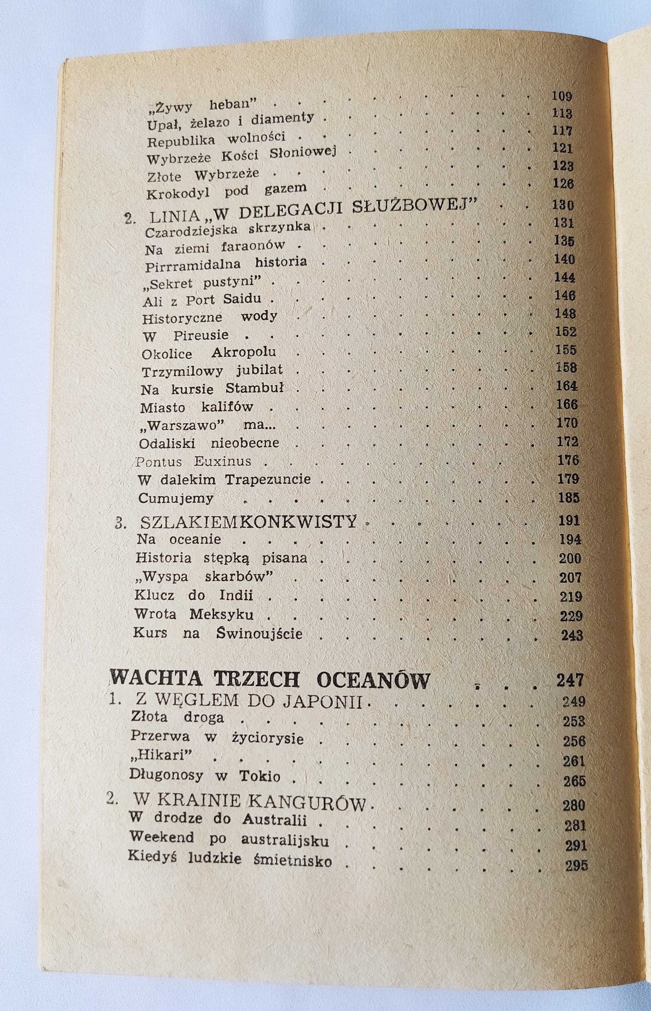 Wachty z trzech oceanów – Janusz Wolniewicz