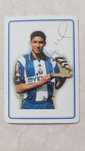 Calendário especial assinado pelo Jardel ano 2000