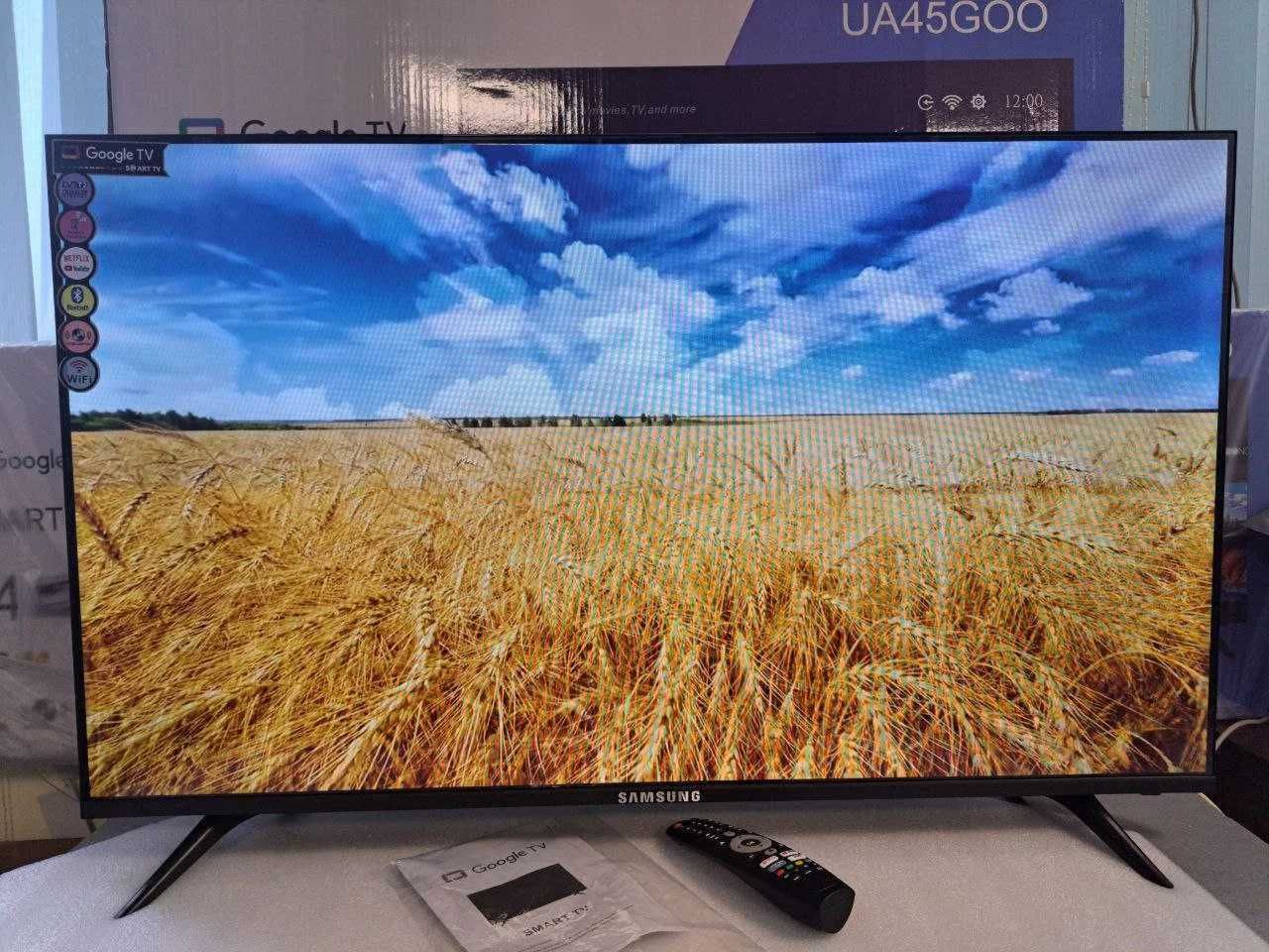 Телевізор Samsung 42" 4K UHD, Smart TV Android 13, Wi-Fi, Bluetooth