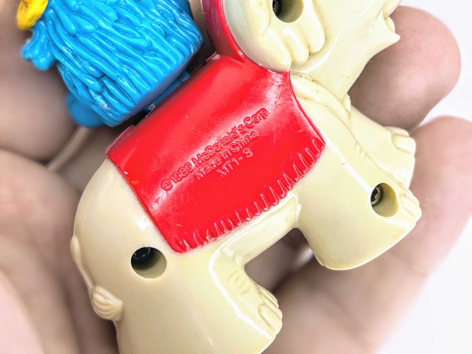 Fry Guy Circus Parade (1989) Brinquedo Vintage McDonald's Happy Meal