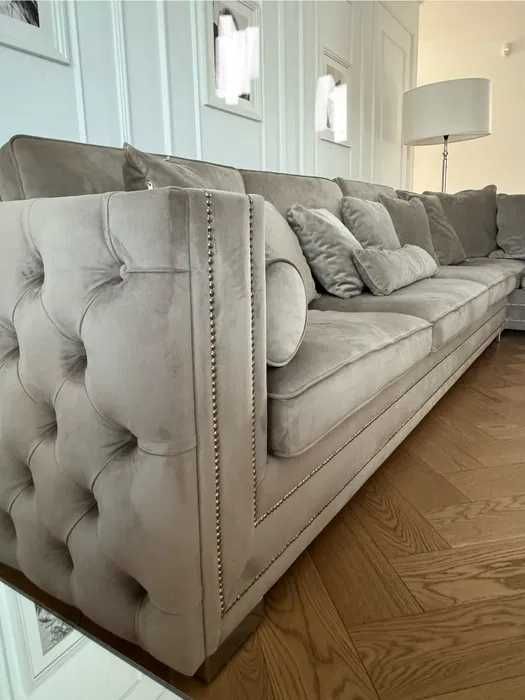 PRIMAVERA HOME narożnik Glamour SOFA Pikowana