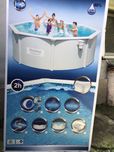 Каркасний басейн Bestway Hydroym 360х120 мм