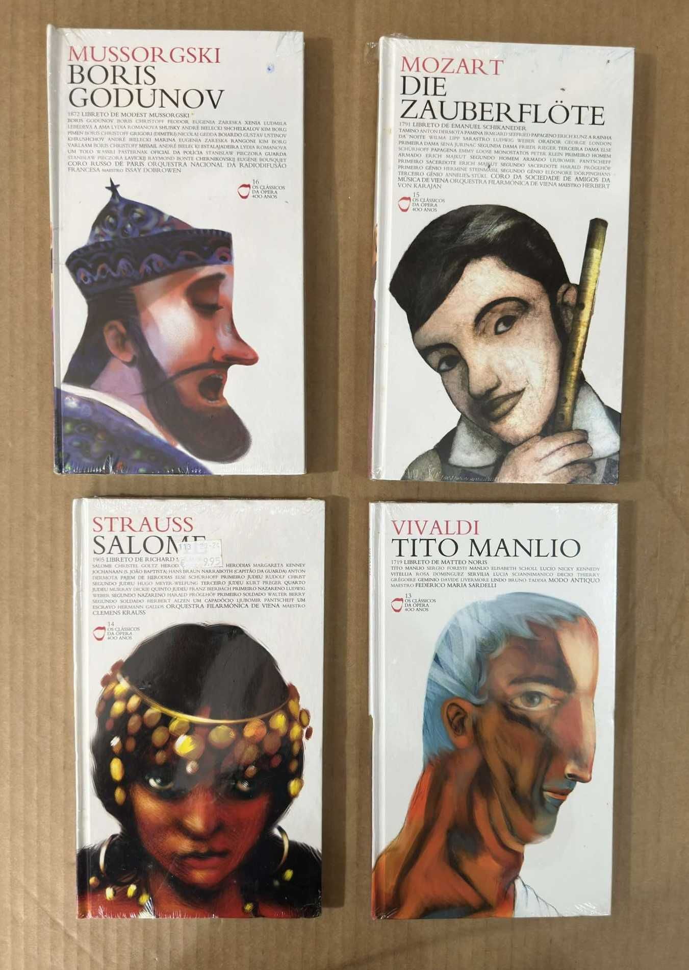 Os Clássicos da Ópera Coleção Nova 25 Cds