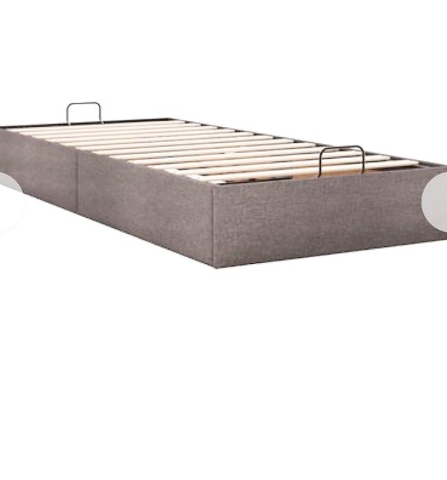 Cama nova casal com estrado elevatório 140x190cm em couro