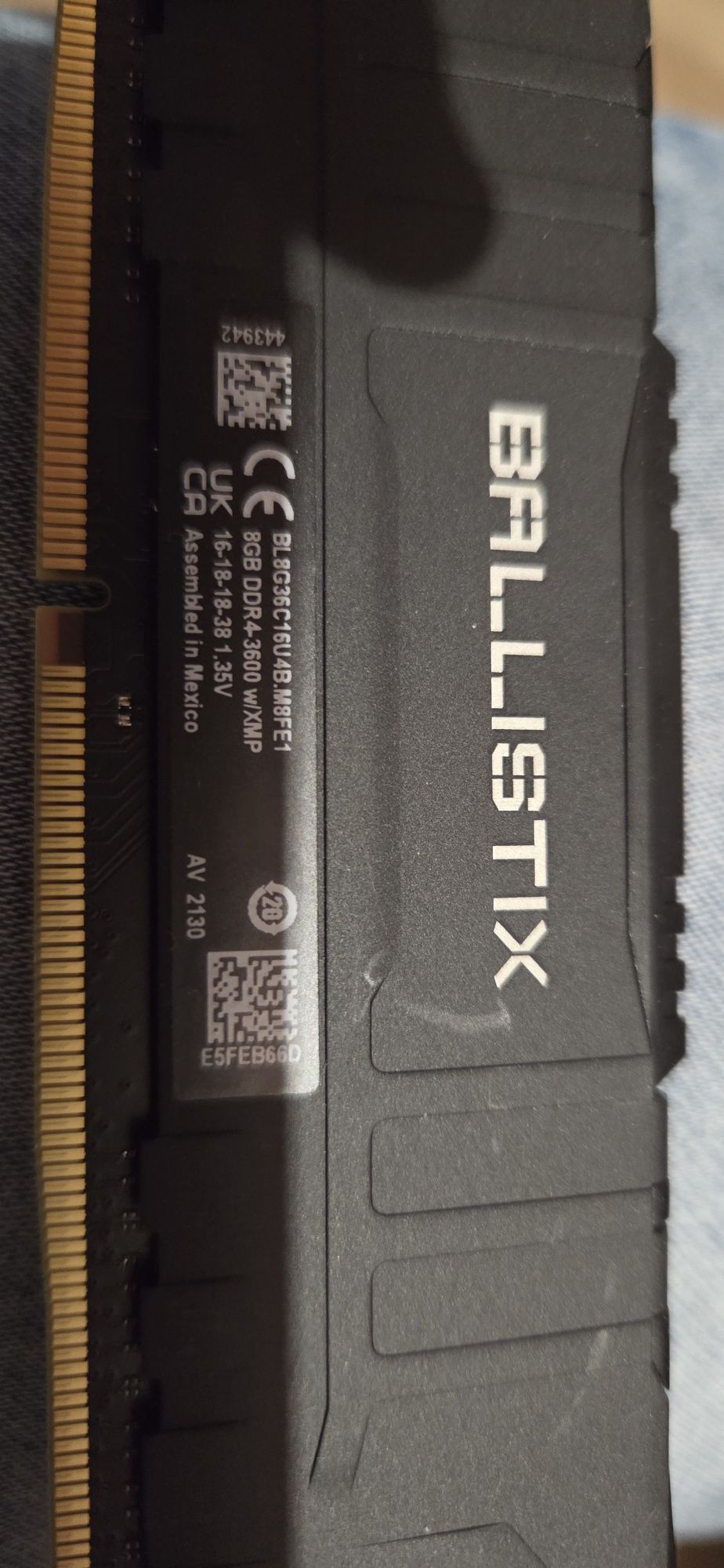 Gigabite RTX 2070 SUPER + 4X 8GB Balistix 3600 DDR4