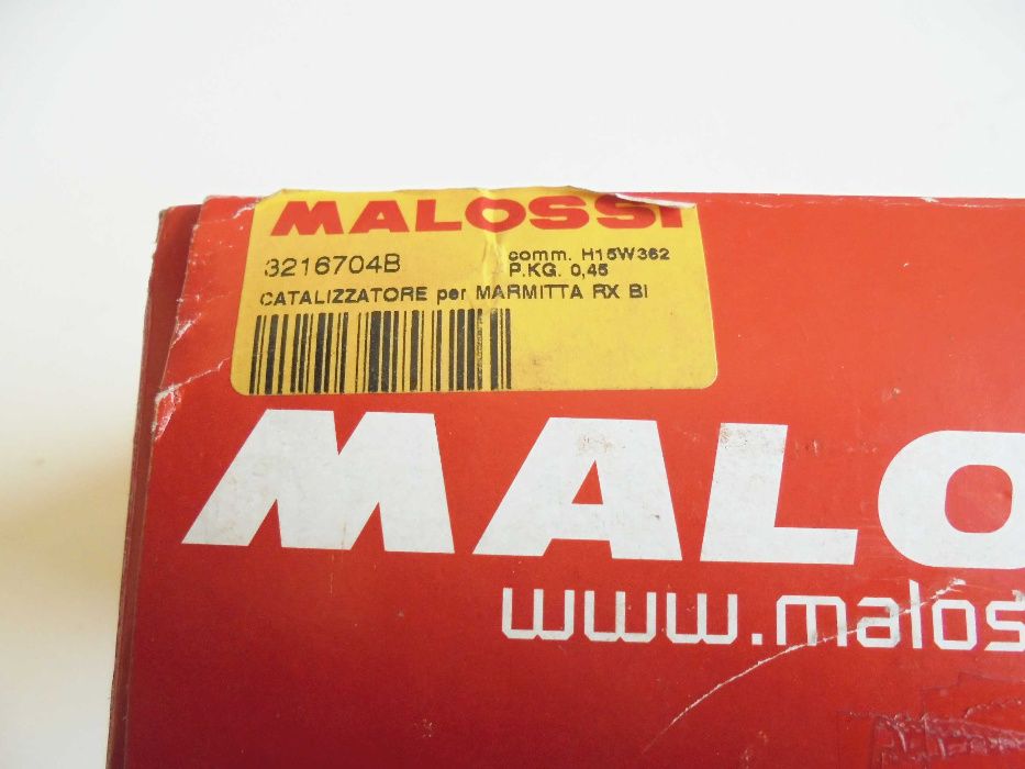 Nowy katalizator do wydechu MALOSSI wydech RX BI Maxi Vild