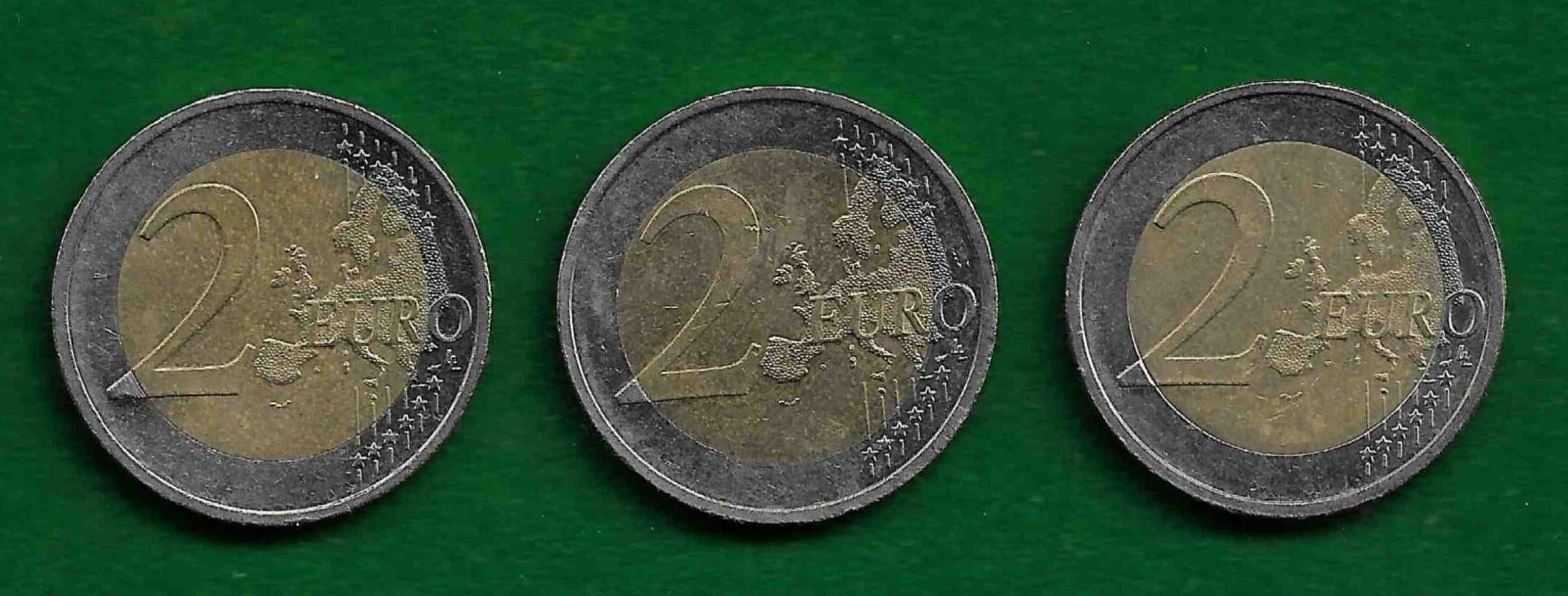 18 Moedas Comemorativas de 2 Euros - ALEMANHA