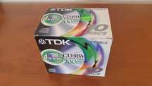 CDs regravaveis tdk