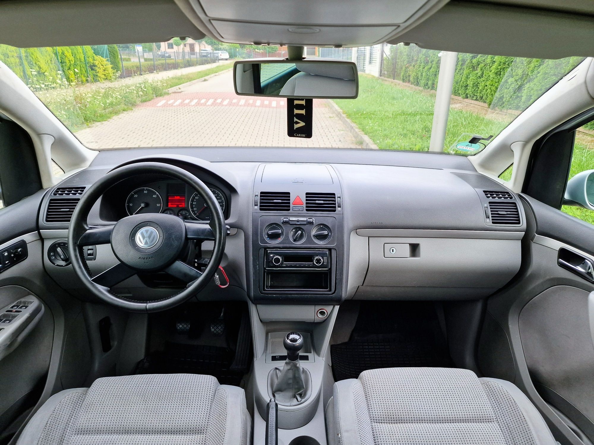 VW Touran 1.9TDI 101KM 6 Bieg, 7-osob, Hak, Klima, Nowy Rozrząd i Olej