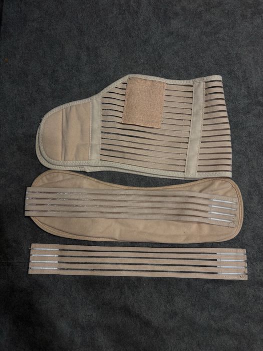 Бандаж для беременных 4в1 до и послеродовой бежевый м размер