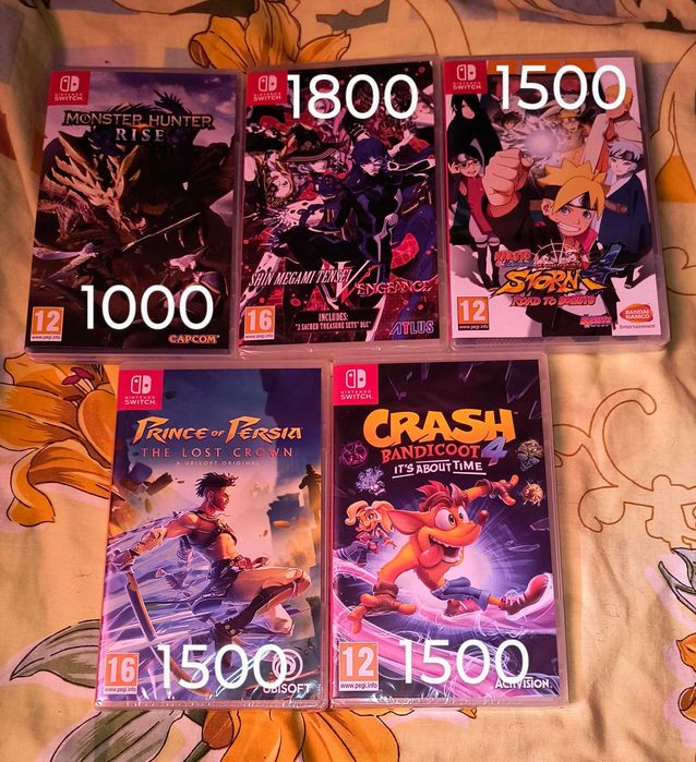 Ігри для Nintendo Switch одним лотом