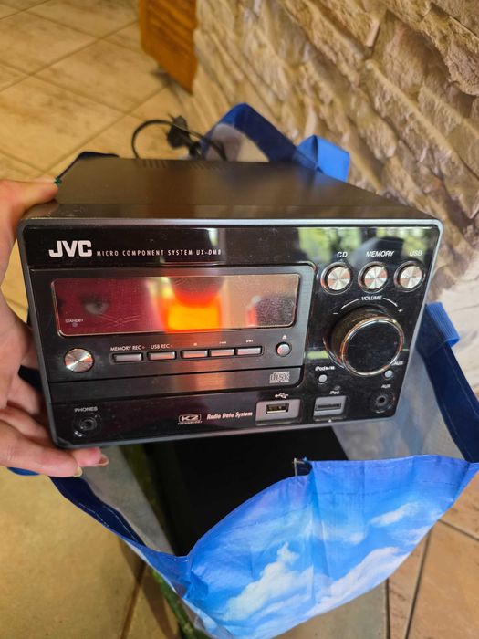 Wieża jvc 2 głośniki