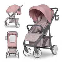 EURO-CART Wózek dziecięcy FLEX Powder Pink