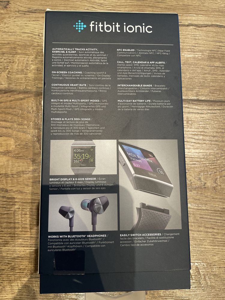 Relógio fitbit ionic