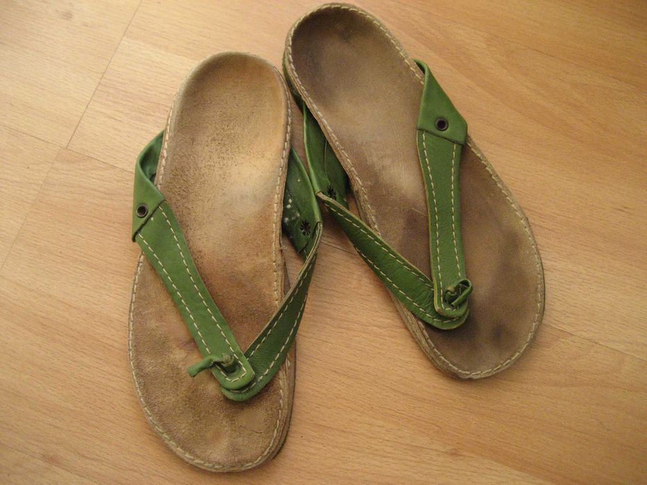 Japonki męskie ze skory 41