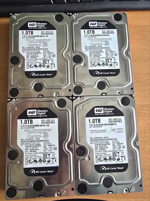 Жесткий диск 1tb WD Black 3.5" sata