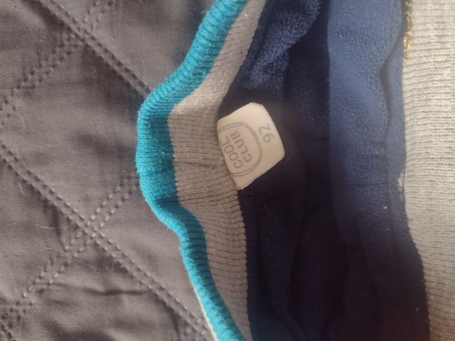 Komplet zimowy dla chłopca , kurtka zimowa i spodnie ocieplane