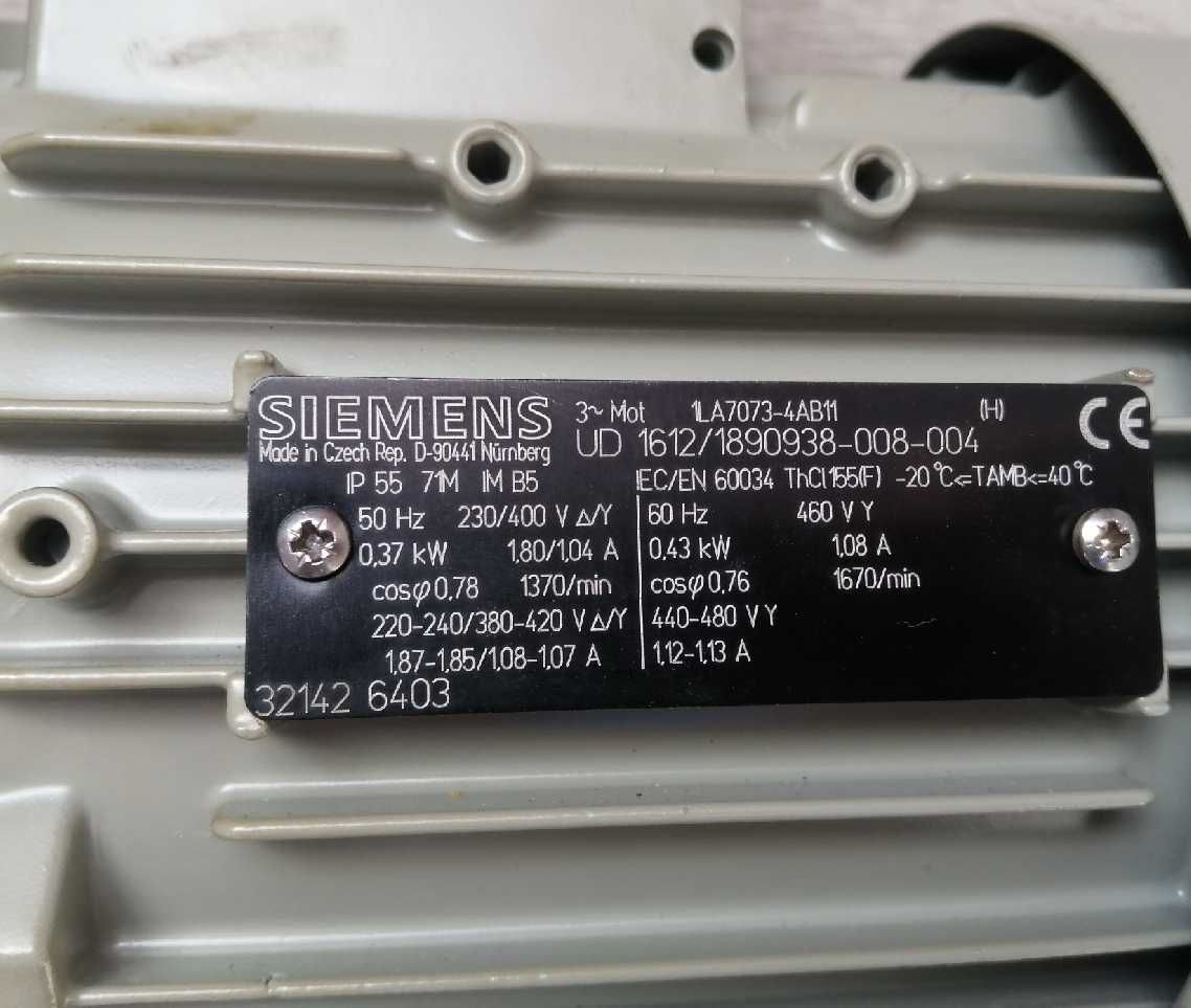 Silnik elektryczny Siemens 0,43kW