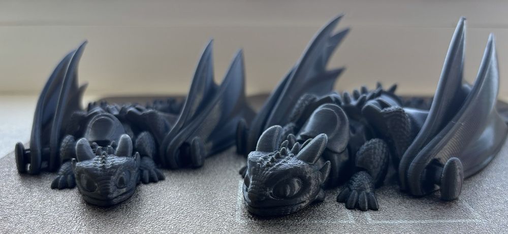 Фігурка Беззубика 3D друк