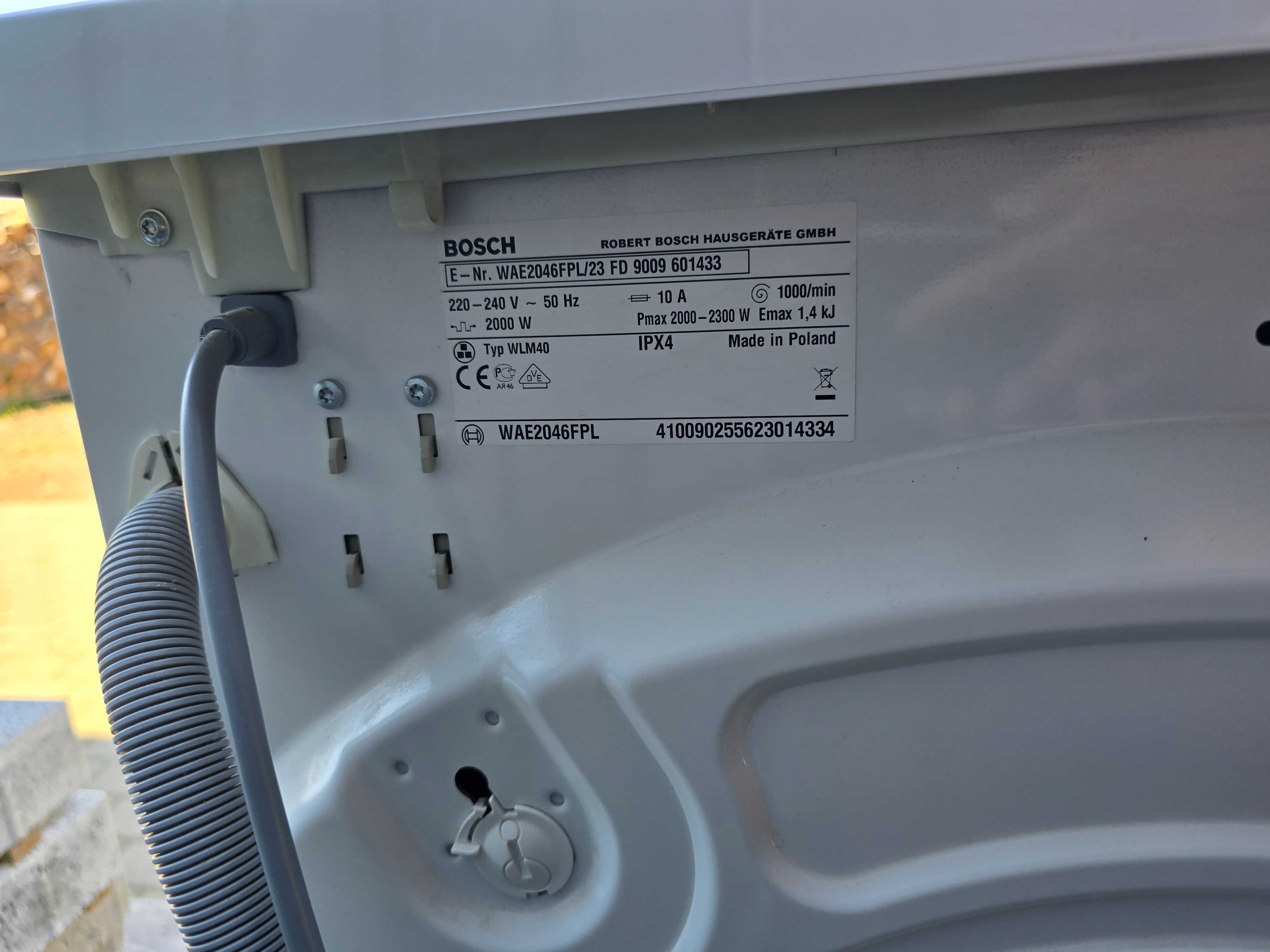 Pralka Bosch Maxx 7 VarioPerfect 7kg/1000obr programy krótkie, gwaranc