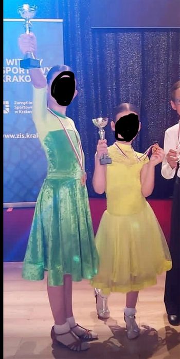 Sukienka turniejowa pierwszy krok
