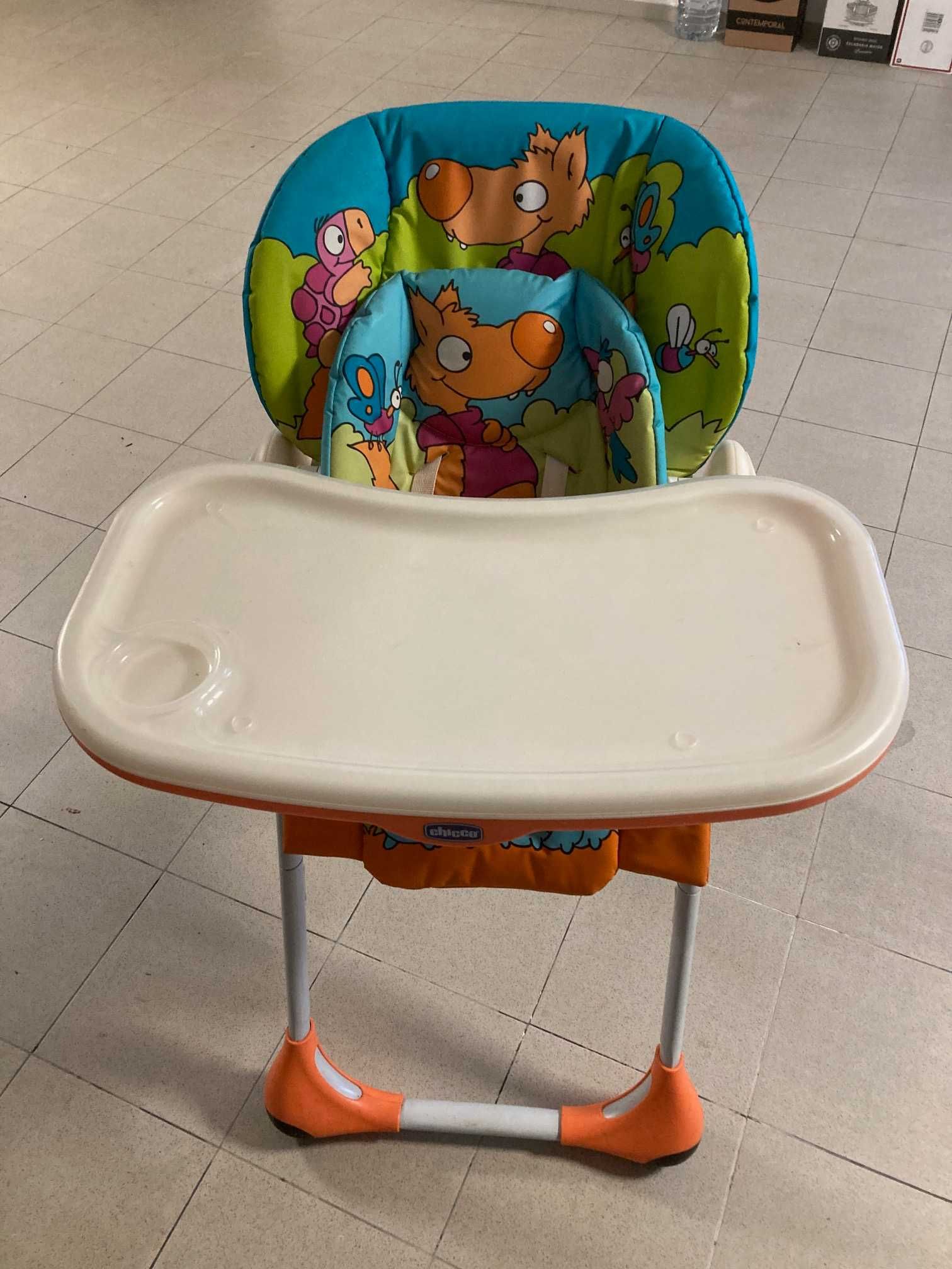 Cadeira de pápa Chicco