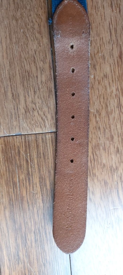 Polo Ralph Lauren pasek 100 skóra material