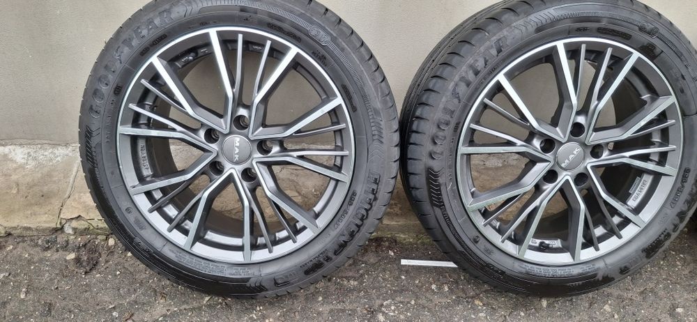 Продам диски MAK Union R17 з літніми шинами GoodYear perfomance