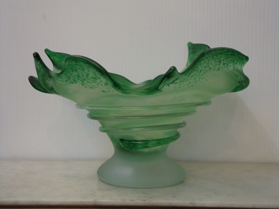 Centro de mesa antigo em Cristal de Murano