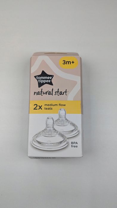 Smoczek Tommee Tipee silikon 3 m+ 2szt