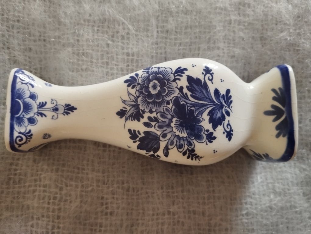 Cudny wazonik słynne " delfty" Delft blue handpainted Holland