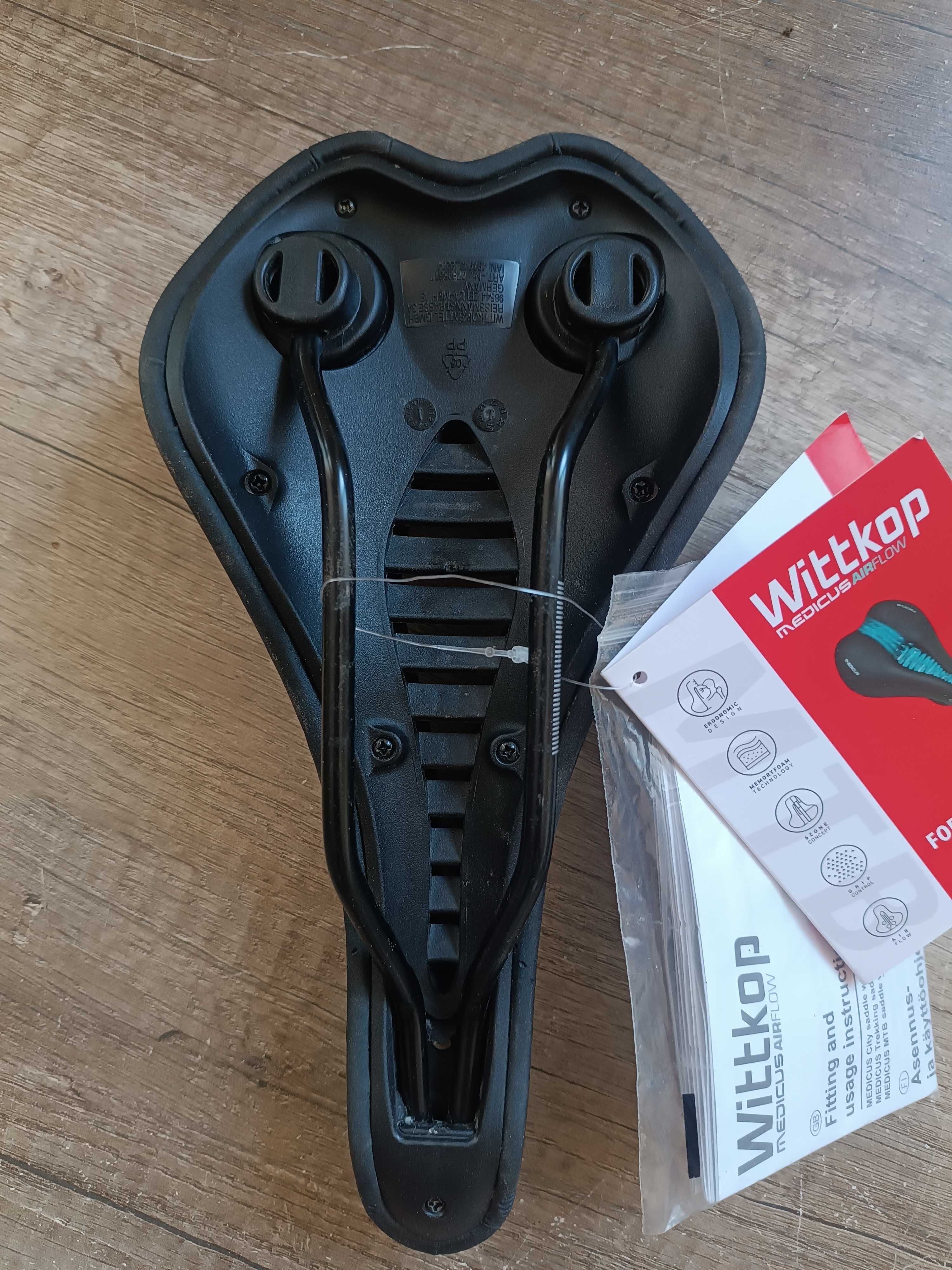 Siodełko rowerowe MTB Wittkop Medicus air flow