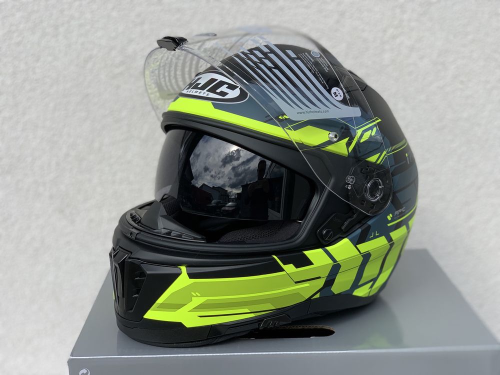 Kask motocyklowy HJC i70 ALLIGON rozmiar M, Blenda, Pinlock,Poliweglan