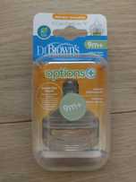 Dr Brown's smoczek do kaszek Y 9+ Nowy