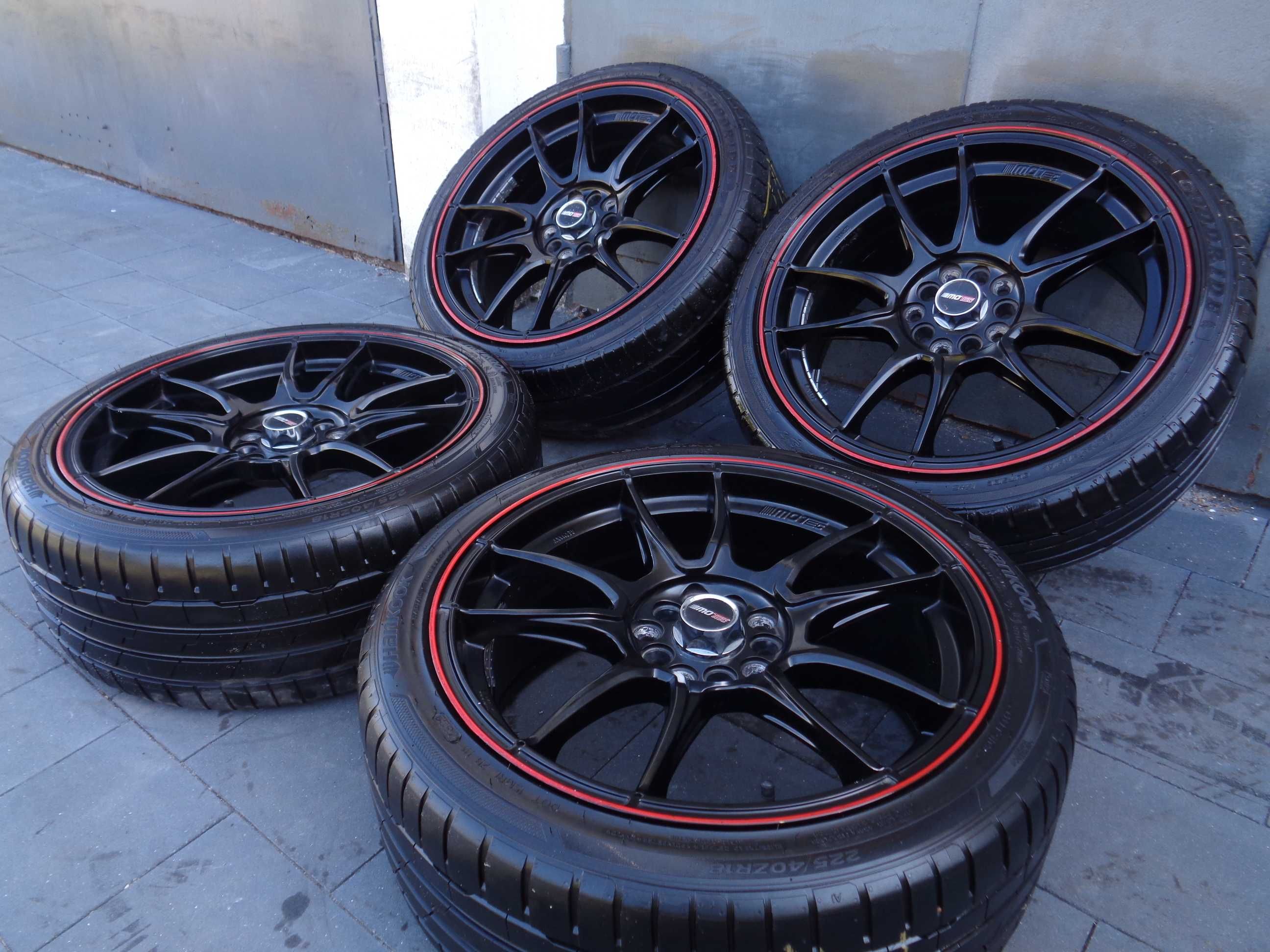 Alufelgi Motec Nitro 18 cali 5x105 i 5x115 Opel, Chevrolet + opony