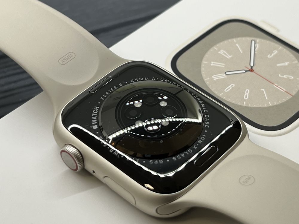 Apple Watch Series 8 45 mm Starlight Магазин Гарантія