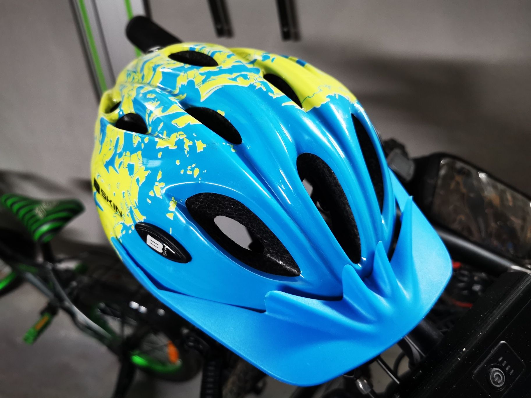 Kask rowerowy dziecięcy B-skin rozmiar S 48-52cm