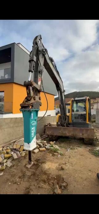 Martelo hidráulico giratória 5-8 ton