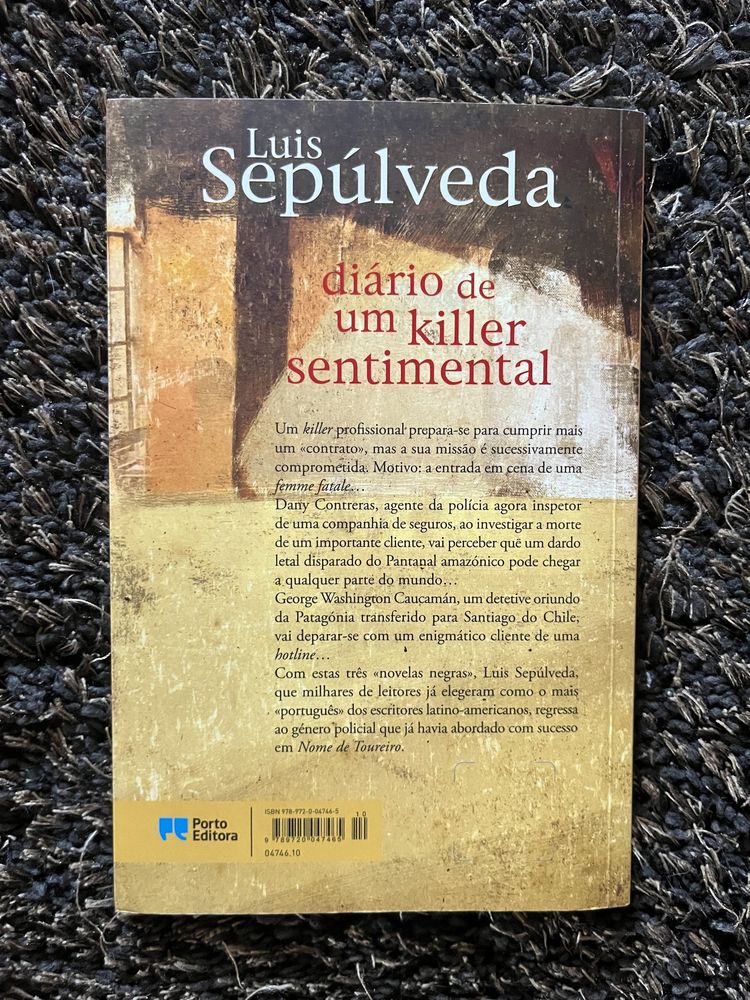 Livro “Diário de um Killer Sentimental”