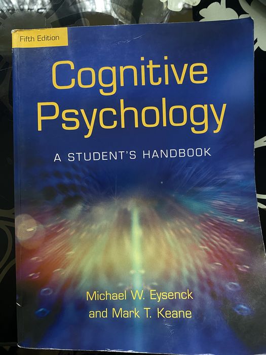Cognitive Psychology Eysenck, Keane Psychologia Poznawcza