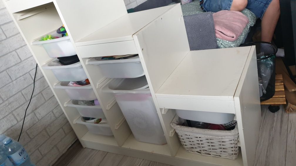 Trofast /kallax z pojemnikami Fordon-przylesie