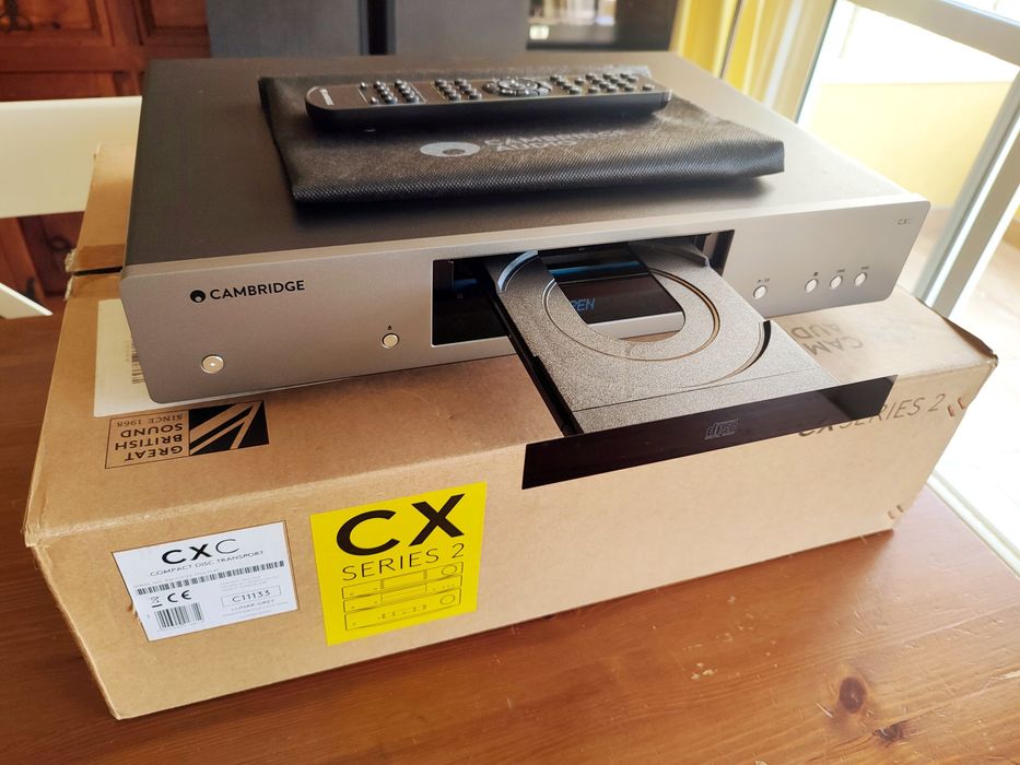 Cambridge Audio CXC V2 Transporte de CDs Hi-Fi C/Novo!