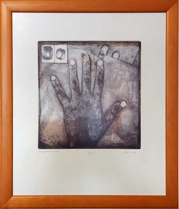 Gravuras de José Faria - Visão - Audição - Tato