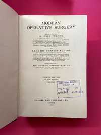 Modern Operative Surgery Vol. II - Autores Vários