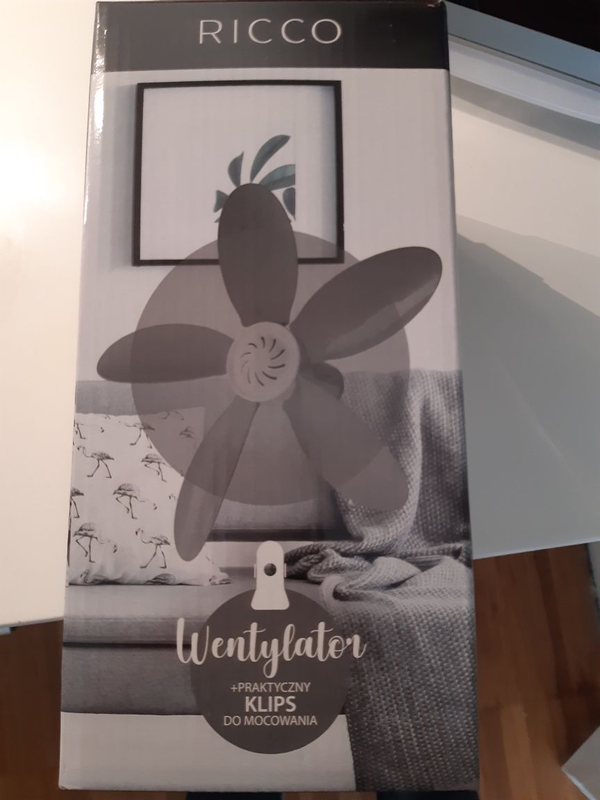 Wentylator biurkowy