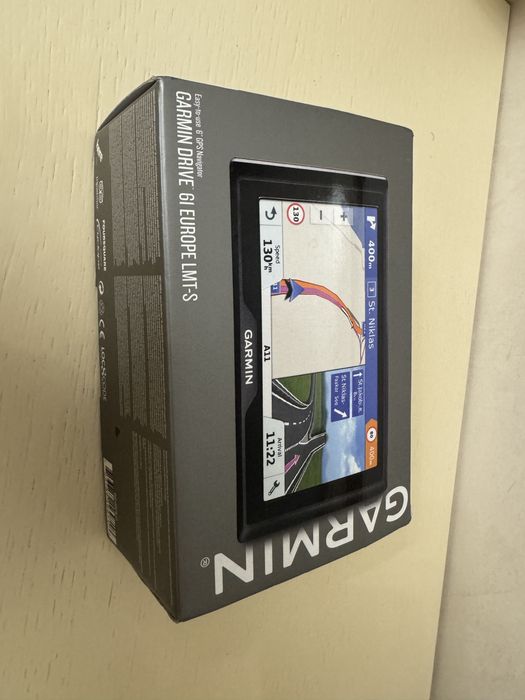 Навігатор Garmin Drive 61 Europe LMT-S Black