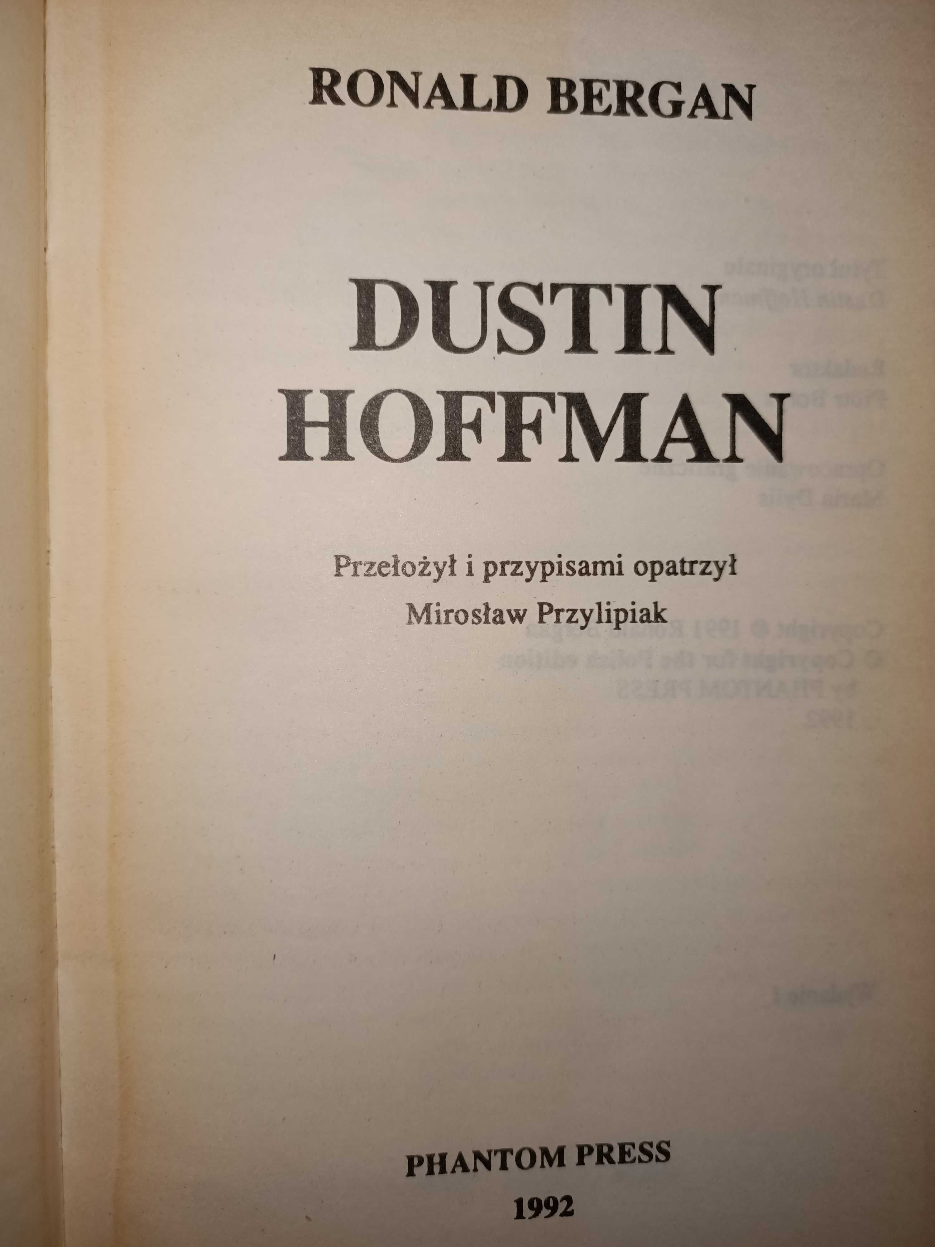 Ronald Bergan. Dustin Hoffman biografia książka